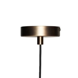 H&uuml;bsch Contrast Loftslampe - Bruneret Messingfarve