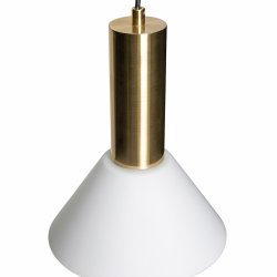 H&uuml;bsch Contrast Loftslampe - Messingfarve