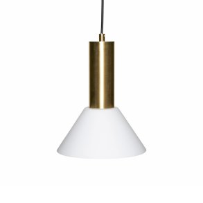 Hübsch Contrast Loftslampe - Messingfarve