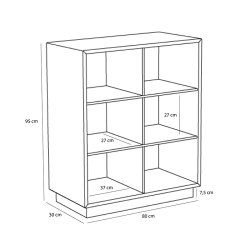 H�bsch Disco Reol Natur Small