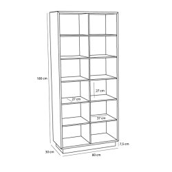 H�bsch Disco Reol Natur Large