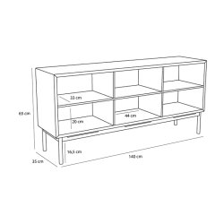 H�bsch Dual Sk�nk Brun/Natur