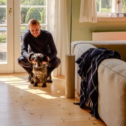 H�bsch Flok Plaid M�rkebl�