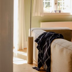 H�bsch Flok Plaid M�rkebl�