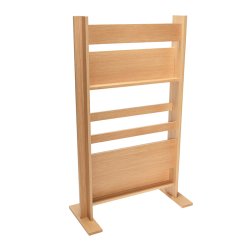 H&uuml;bsch Forma Magasinholder/Rumdeler Natur