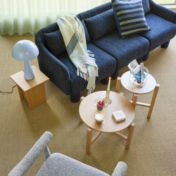 H�bsch Four Sofabord S�t af 2 Natur