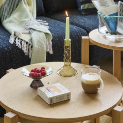 H�bsch Four Sofabord S�t af 2 Natur