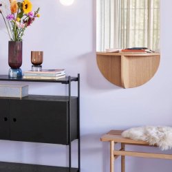 H&uuml;bsch Glasbokse Ripple - Frostet Glas/Messing - 2 stk.