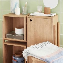 Hbsch Glasbokse Ripple - Mat Glas/Slv Finish - 3 stk.