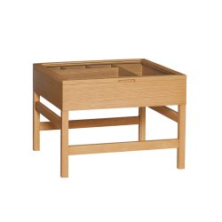 H&uuml;bsch Glitz Sofabord Natur