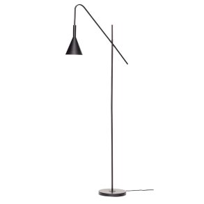 Hübsch Gulvlampe Rope - Sort