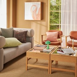 Hbsch Haikei Pude 50x80 cm Lysegrn