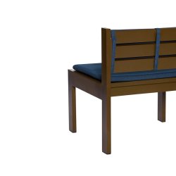 H�bsch Haus Udend�rs Loungestol Brun/M�rkebl�