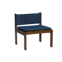 H�bsch Haus Udend�rs Loungestol Brun/M�rkebl�