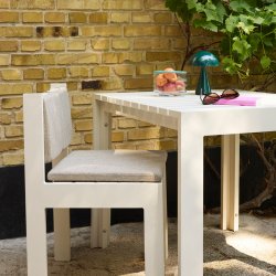 H�bsch Haus Udend�rs Spisebord Small Beige