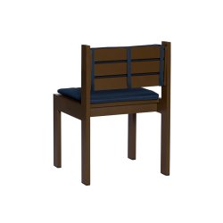 H�bsch Haus Udend�rs Spisestol Brun/M�rkebl�