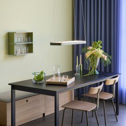 H�bsch Hock Spisebord Sort