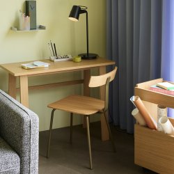 H�bsch Hock Spisestol Natur/Gr�n