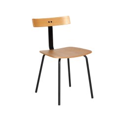 H�bsch Hock Spisestol Natur/Sort