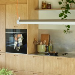 H&uuml;bsch Interplay Pendel Brun/Bl/Orange Lille