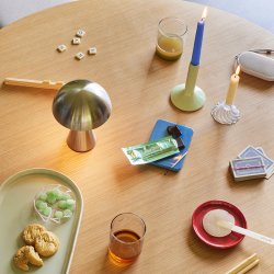 H&uuml;bsch Kindred Lysestager Lysegrn st af 2