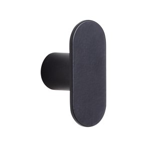 Hbsch Oval Knage Piccolo - Sort