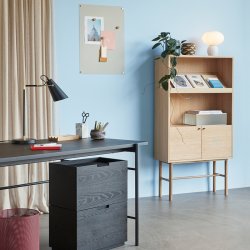 Hbsch Kumu Bordlampe Hvid