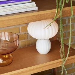 Hbsch Kumu Bordlampe Hvid