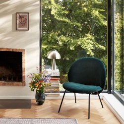 H&uuml;bsch Mush Bordlampe - Stl - Lav