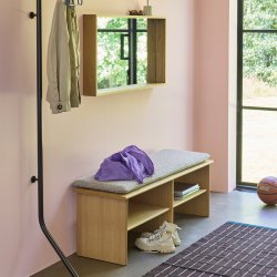 H�bsch Layer B�nk Lysegr�/Natur