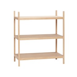 Hbsch Library Reol Small Natur