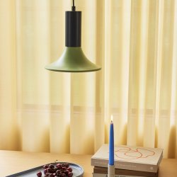 H&uuml;bsch Luminary Pendel Bl/Lysegrn