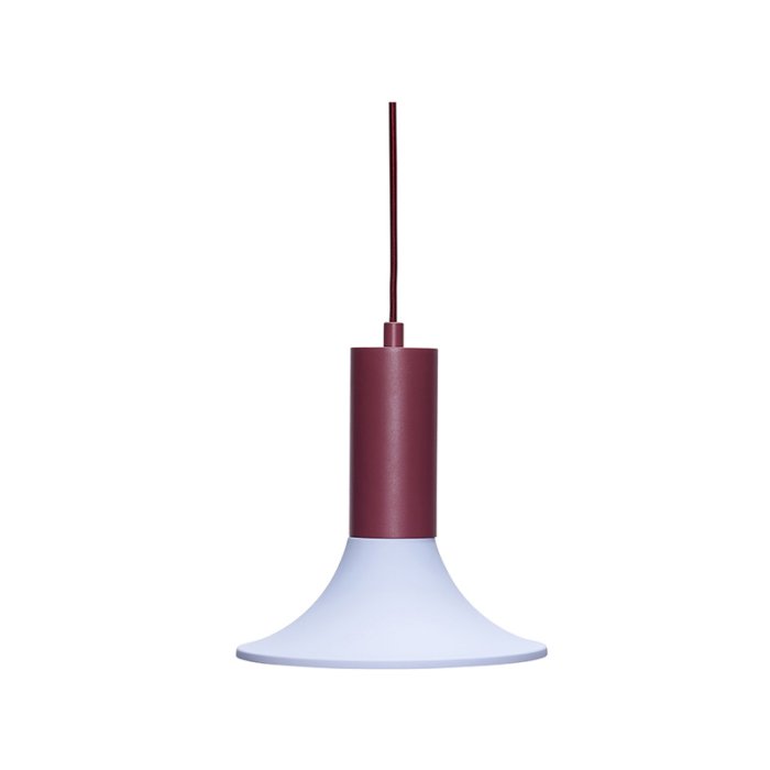 H&uuml;bsch Luminary Pendel Burgundy/Bl