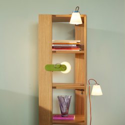 Hbsch Lure Vglampe Metallic Silver