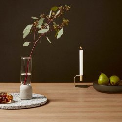 Hbsch Lysestage Curve - Messing