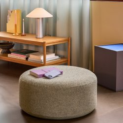 H&uuml;bsch Marshmellow Puf Large Lysegrn