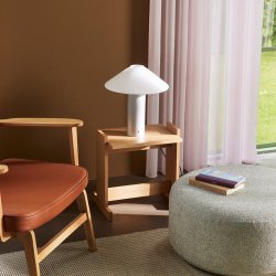 H&uuml;bsch Marshmellow Puf Large Lysegrn