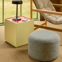 H&uuml;bsch Marshmellow Puf Small Mrkegr