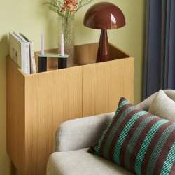 H�bsch Morph Pude 60x40cm Brun