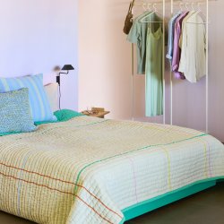 H�bsch Morph Pude 60x60cm Lysebl�