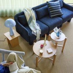 H�bsch Morph Pude 60x60cm M�rkebl�