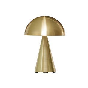 Hbsch Mush Transportabel Lampe Messingfarve