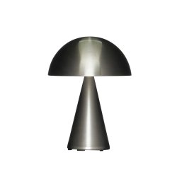 Hbsch Mush Transportabel Lampe Nikkelfarve