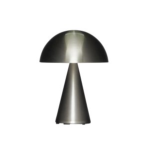 Hbsch Mush Transportabel Lampe Nikkelfarve