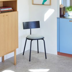 H&uuml;bsch Muted Stolehynde Rund Lysegrn