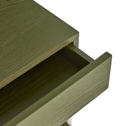 Hbsch Noir Sengebord Grn/Off-White