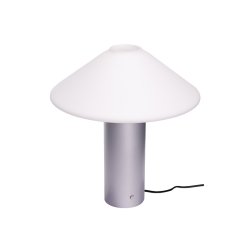 H&uuml;bsch Orbit Bordlampe Metallic Silver