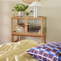 H&uuml;bsch Orbit Bordlampe Metallic Silver