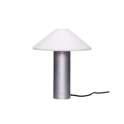 H&uuml;bsch Orbit Bordlampe Metallic Silver