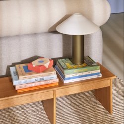 H&uuml;bsch Orbit Bordlampe Mrkegrn